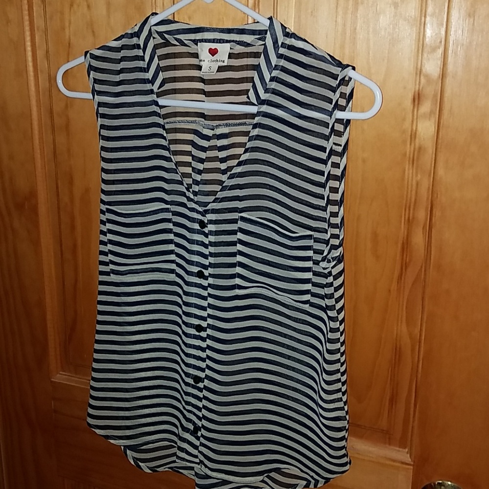Striped tank top